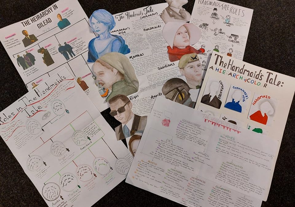 Y12 Literature students’ study of ‘The Handmaid’s Tale’